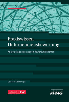 Castedello / Schöniger / IDW | Praxiswissen Unternehmensbewertung | Buch | 978-3-8021-2168-5 | sack.de
