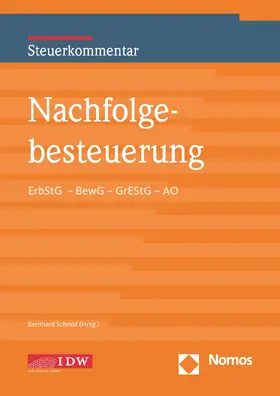 Bernhard Schmid |  Nachfolgebesteuerung | Buch |  Sack Fachmedien