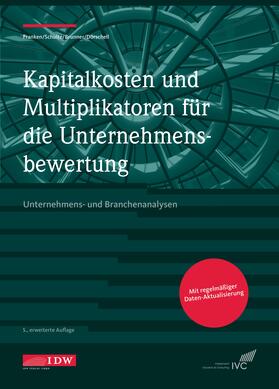 Franken / Schulte / Brunner |  Franken, L: Kapitalkosten und Multiplikatoren | Buch |  Sack Fachmedien