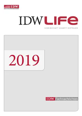  IDWLife, Einbanddecke 2019 | Buch |  Sack Fachmedien
