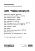 Institut der Wirtschaftsprüfer in Deutschland e.V. |  IDW Prüfungsstandards. 73. Ergänzungslieferung | Loseblattwerk |  Sack Fachmedien