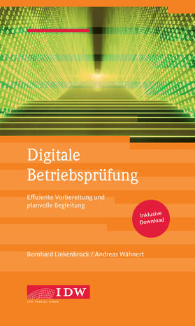 Liekenbrock / Wähnert |  Liekenbrock, B: Digitale Betriebsprüfung | Buch |  Sack Fachmedien