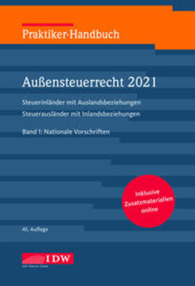 Praktiker-Handbuch Außensteuerrecht 2021, 2 Bde. | Medienkombination | 978-3-8021-2528-7 | sack.de