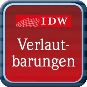 IDW Verlautbarungen | IDW Verlag | Datenbank | sack.de