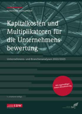  Kapitalkosten und Multiplikatoren für die Unternehmensbewertung | Buch |  Sack Fachmedien