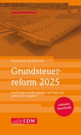 Gerke / Liese |  Gerke, T: Grundsteuerreform 2025 | Buch |  Sack Fachmedien