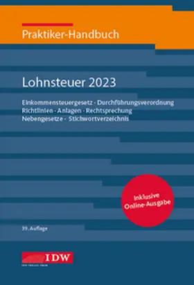 Praktiker-Handbuch Lohnsteuer 2023 | Medienkombination | 978-3-8021-2780-9 | www.sack.de