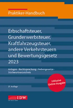 Roscher | Praktiker-Handbuch Erbschaftsteuer, Grunderwerbsteuer, Kraftfahrzeugsteuer, Andere Verkehrsteuern 2022 Bewertungsgesetz | Medienkombination | 978-3-8021-2783-0 | sack.de