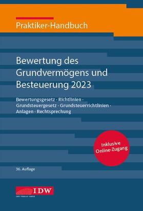 Roscher | Praktiker-Handbuch Bewertung Grundvermögen 23 | Medienkombination | 978-3-8021-2784-7 | sack.de