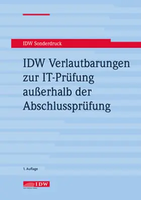  IDW Verlautbarungen zur IT-Prüfung außerhalb der Abschlussprüfung | Buch |  Sack Fachmedien