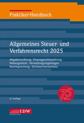 Kirch / Witt | Praktiker-Handbuch Allgemeines Steuer- und Verfahrensrecht 2025, 37. Auflage | Buch | 978-3-8021-2985-8 | sack.de
