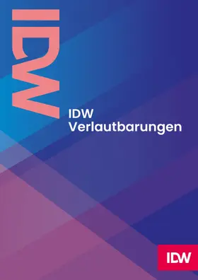 IDW Verlag |  IDW Prüfungshinweis: Auswirkungen des Einsatzes von Künstlicher Intelligenz auf die risikoorientierte Abschlussprüfung (IDW PH 9.315DE.3 (07.2026)) | Buch |  Sack Fachmedien