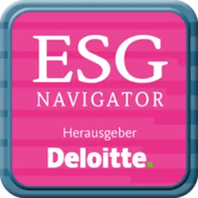 Deloitte |  ESG-Navigator mit MAIK (AI) | Buch |  Sack Fachmedien