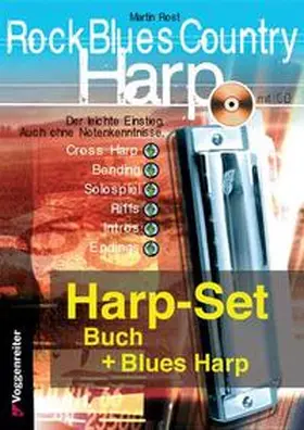 Rost |  Rock Blues Country Harp-SET | Buch |  Sack Fachmedien