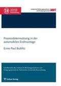 Bublitz |  Prozessdatennutzung in der automobilen Endmontage | Buch |  Sack Fachmedien