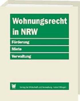 Wohnungsrecht in Nordrhein-Westfalen | Loseblattwerk | sack.de