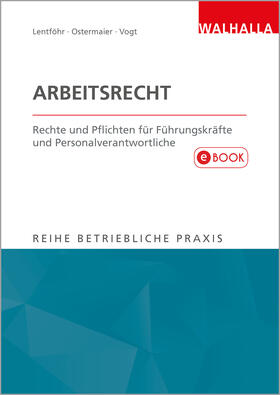 Ostermaier / Lentföhr / Vogt | Arbeitsrecht | E-Book | sack.de