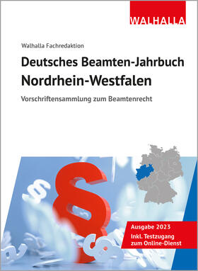  Walhalla Fachredaktion: Deutsches Beamten-Jahrbuch NRW 2023 | Buch |  Sack Fachmedien
