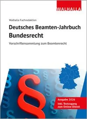 Walhalla Fachredaktion |  Deutsches Beamten-Jahrbuch Bundesrecht 2026 | Buch |  Sack Fachmedien