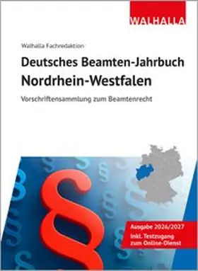 Walhalla Fachredaktion |  Deutsches Beamten-Jahrbuch Nordrhein-Westfalen 2026 | Buch |  Sack Fachmedien