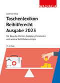 Nitze |  Nitze, G: Taschenlexikon Beihilferecht Ausgabe 2023 | Buch |  Sack Fachmedien