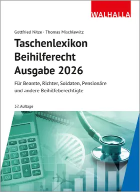 Taschenlexikon Beihilferecht Ausgabe 2026 | Buch | 978-3-8029-1469-0 | www.sack.de