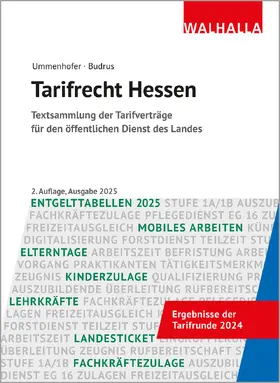 Ummenhofer / Budrus | Tarifrecht Hessen | Buch | 978-3-8029-1828-5 | sack.de