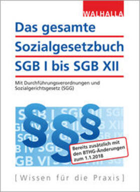 Das gesamte Sozialgesetzbuch SGB I bis SGB XII | Buch | 978-3-8029-2054-7 | sack.de