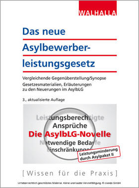 Das neue Asylbewerberleistungsgesetz | E-Book | sack.de