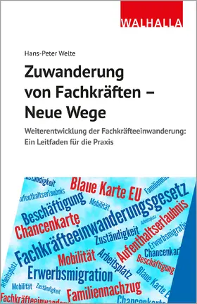 Welte |  Zuwanderung von Fachkräften - Neue Wege | Buch |  Sack Fachmedien
