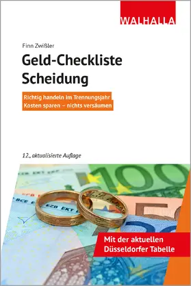 Zwißler |  Geld-Checkliste Scheidung | Buch |  Sack Fachmedien