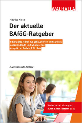 Klose | Der aktuelle BAföG-Ratgeber | Buch | 978-3-8029-4159-7 | sack.de