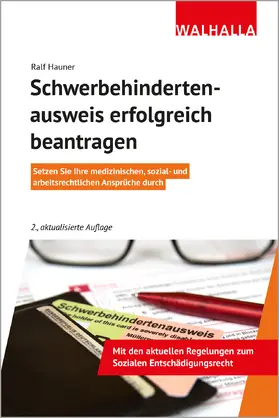 Hauner |  Schwerbehindertenausweis erfolgreich beantragen | Buch |  Sack Fachmedien