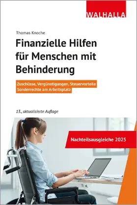 Knoche |  Finanzielle Hilfen für Menschen mit Behinderung | Buch |  Sack Fachmedien