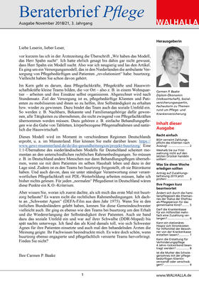 Baake | Beraterbrief Pflege Ausgabe November 2018/21 | E-Book | sack.de