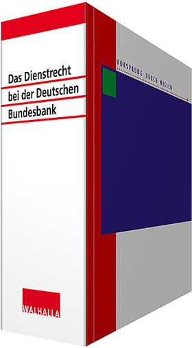 Dienstrecht bei der Deutschen Bundesbank inkl. Online-Dienst | Loseblattwerk | sack.de