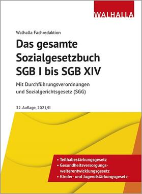Walhalla Fachredaktion | Walhalla Fachredaktion: Das gesamte Sozialgesetzbuch SGB I | Buch | 978-3-8029-5289-0 | sack.de