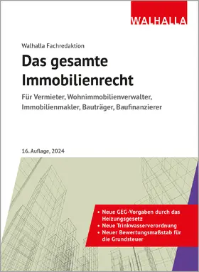 Das gesamte Immobilienrecht | Buch | 978-3-8029-5309-5 | www.sack.de