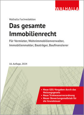 Das gesamte Immobilienrecht | Buch | 978-3-8029-5309-5 | sack.de