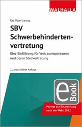 Janetz | SBV – Schwerbehindertenvertretung | E-Book | www.sack.de