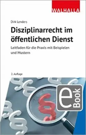 Lenders |  Disziplinarrecht im öffentlichen Dienst | eBook | Sack Fachmedien