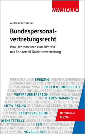 Gronimus | Bundespersonalvertretungsrecht | Buch | 978-3-8029-6304-9 | sack.de