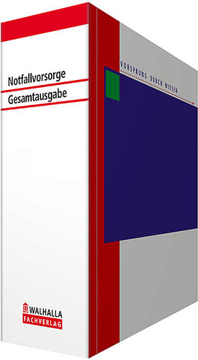 Notfallvorsorge - Gesamtausgabe in 11 Bänden | Loseblattwerk | sack.de