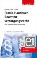 Klappert / Minz / Leppek |  Praxis-Handbuch Beamtenversorgungsrecht | eBook | Sack Fachmedien
