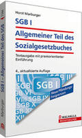 Marburger |  SGB I - Allgemeiner Teil des Sozialgesetzbuches | Buch |  Sack Fachmedien