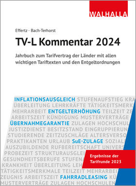 Effertz / Bach-Terhorst |  TV-L Kommentar 2024 | Buch |  Sack Fachmedien