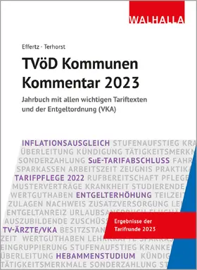 Effertz / Terhorst |  TVöD Kommunen Kommentar 2023 | Buch |  Sack Fachmedien