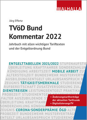 Effertz | TVöD Bund Kommentar 2022 | Buch | 978-3-8029-7917-0 | sack.de