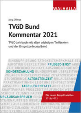 Effertz | Effertz, J: TVöD Bund Kommentar 2021 | Buch | 978-3-8029-7920-0 | sack.de