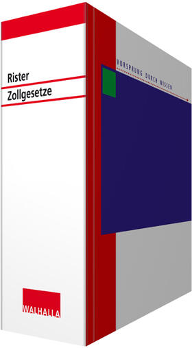 Rister Zollgesetze | Loseblattwerk | sack.de